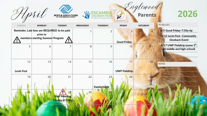 April calendar 2026