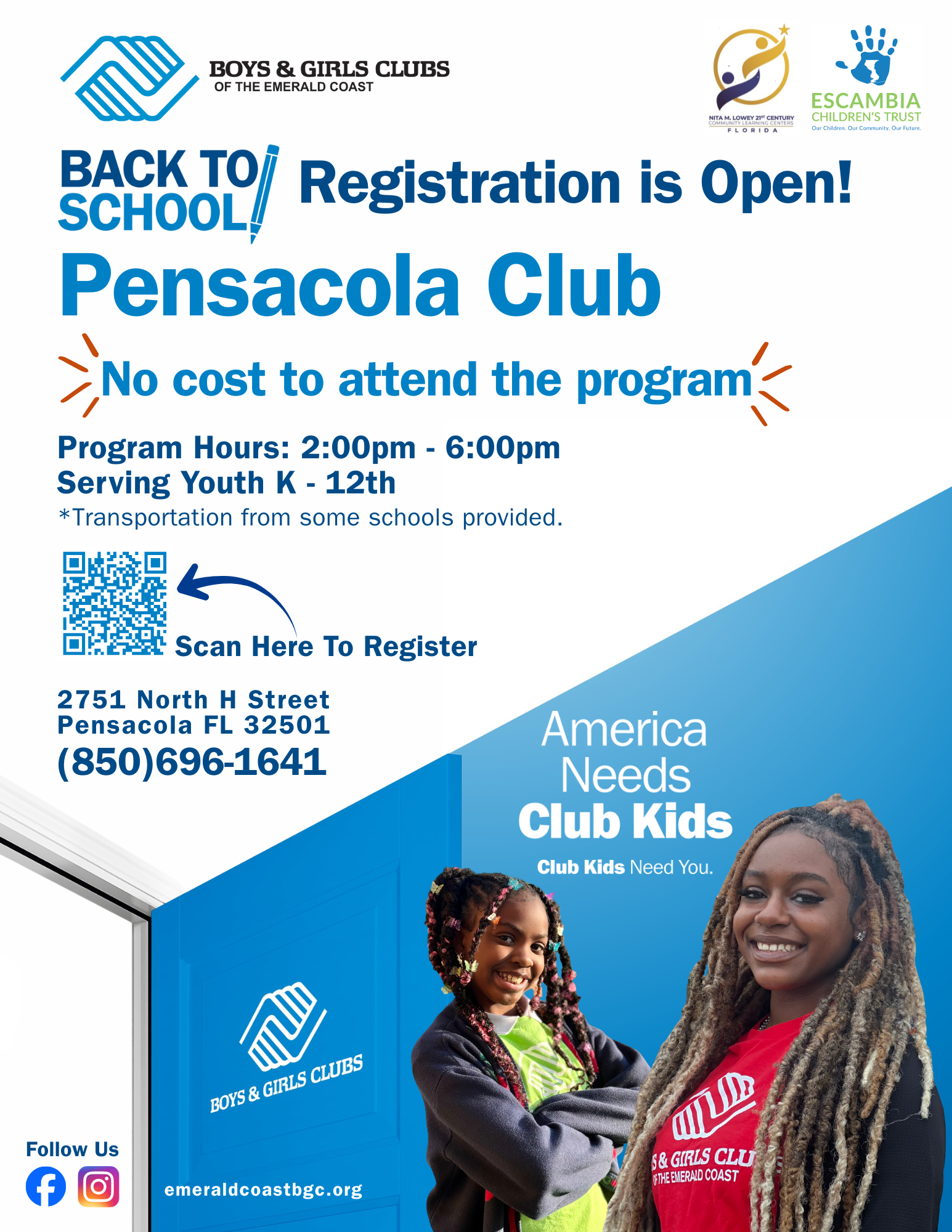 Pensacola 2026-27